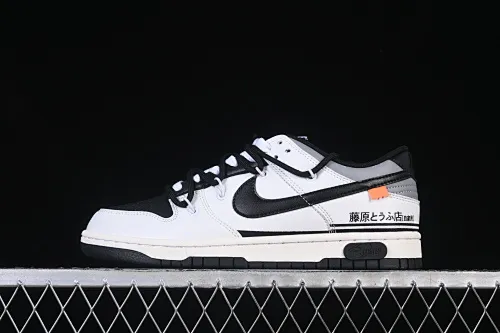 All Categories Nk SB Dunk Series Nk SB Dunk Low High-end Customized Low-top Shoes Nike SB Dunk Low Hiroshi Fujiwara Straps Low-top Casual Shoes DD1391-100